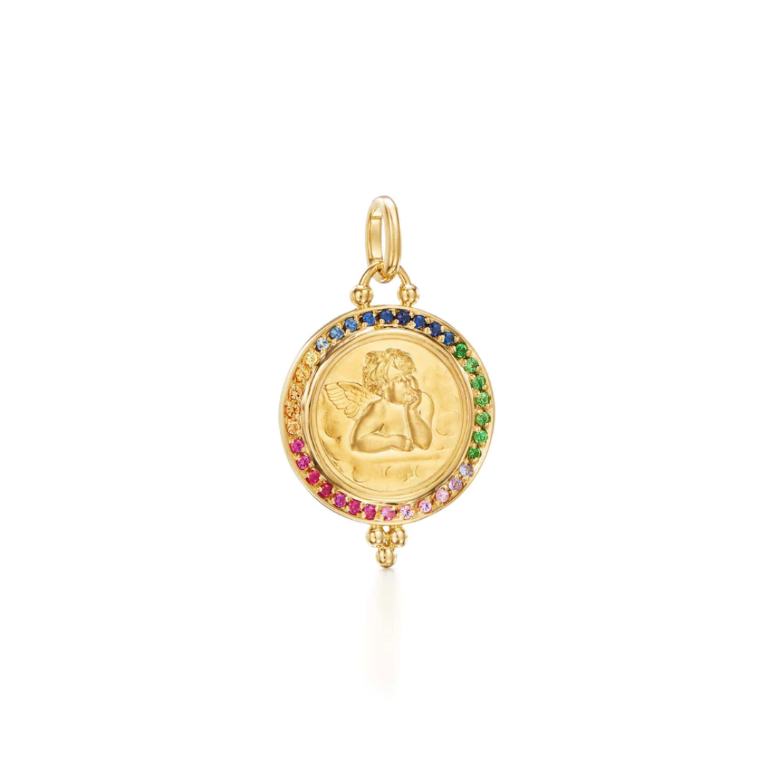 Temple St Clair Pendant, AP16-RNB | Eiseman Jewels | Jewelry Store 