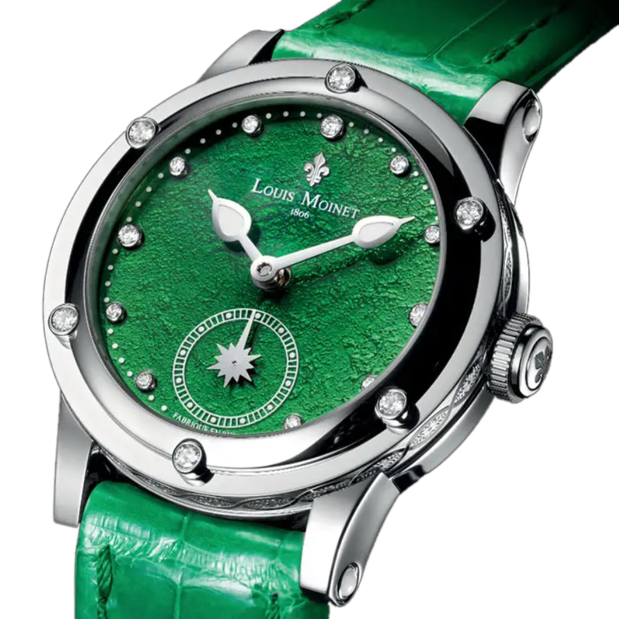 Louis Moinet Skydance Timepiece Magic Green