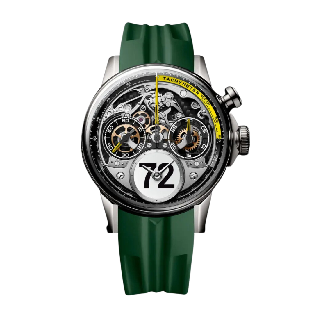 Louis Moinet Time to Race Green, LM-96.20.8VF | Eiseman Jewels