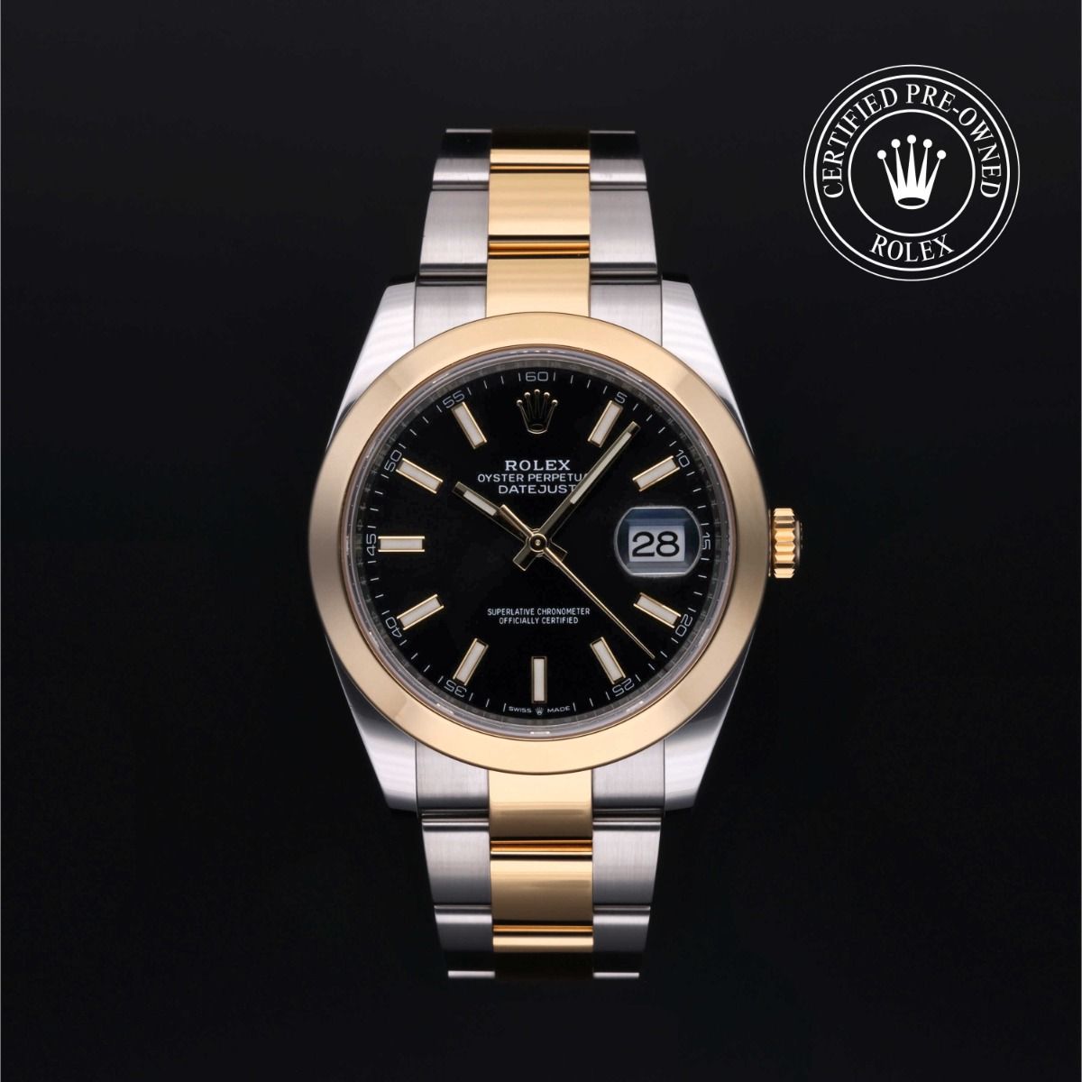 Rolex datejust 41 pre owned outlet