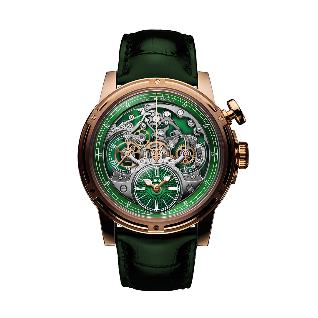 Louis Moinet Memoris Timepiece Green